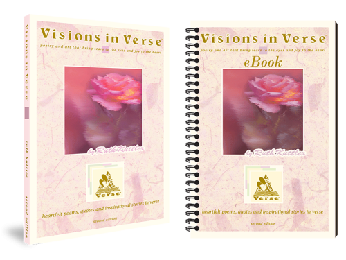 Visions in Verse Book Inspirational Poetry Book and eBook Bundle