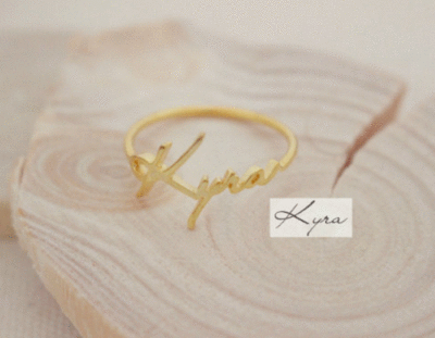 Memorial Signature Ring