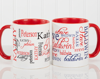 Your Signature Style Personalized Coffee Mug