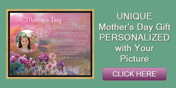 Mother's Day Gift Personalized with Your Photo