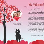 Valentine Heart Tree Art Poem Personalized Gift