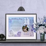 Cally Lilly Wedding Framed Art Poem