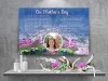 Poster Bridge with WIldflowers Mother's Day Canvas Gallery Wrapped Art Poem