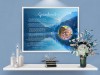 Grandmother Mountain Personalized Framed Art Poem on Wall
