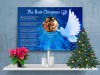 Poster White Dove Christmas Canvas Gallery Wrapped Art Poem
