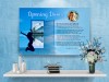 Poster Opening Doors Blue Sky Canvas Gallery Wrapped Art Poem