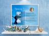 Opening Doors Blue Sky Personalized Framed Art Poem on Wall