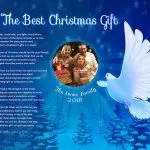 White Dove Art Poem Personalized Christmas Gift