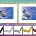 Graduation Bridge over Water Design Frame and Mat Choices