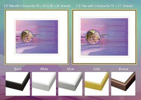 Grandmother Sunset Beach Frame and Mat Choices