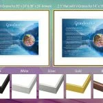 Grandmother Mountain Scene Frame and Mat Choices