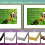 Mother's Day Butterfly and Green Foliage Frame and Mat Choices