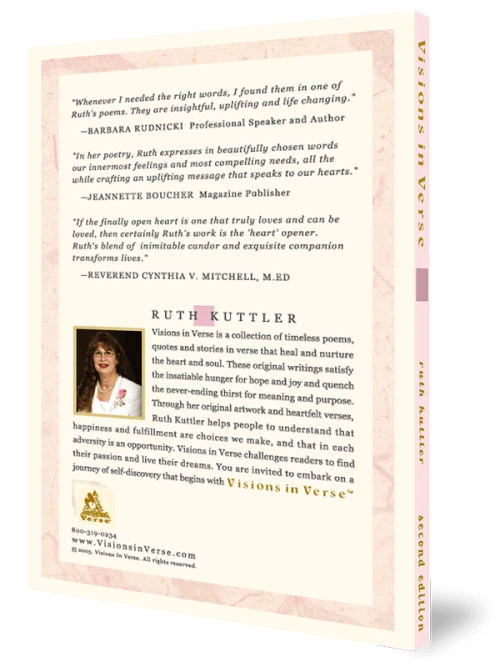 Visions in Verse Book Inspirational Poetry Book and eBook Bundle