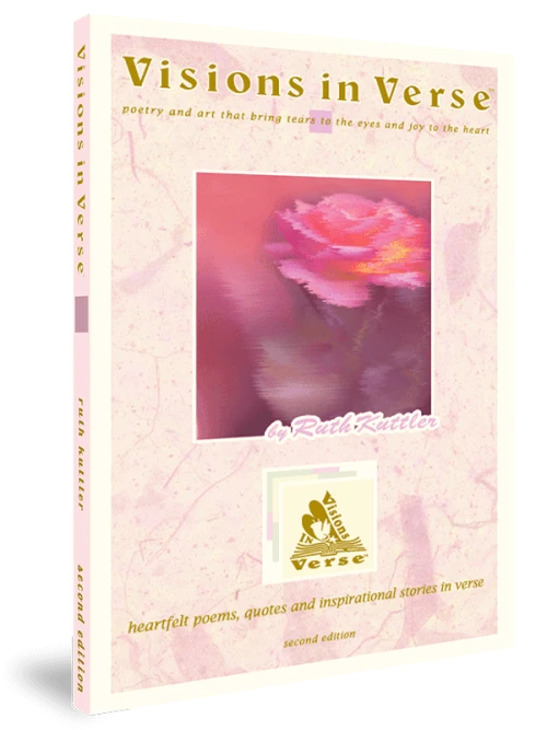 Visions in Verse Inspirational Poetry Book Front Cover