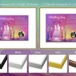 Wedding Sunset Arch Frame and Mat Choices