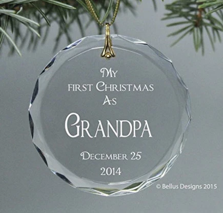 Personalized Grandparent Christmas Ornament