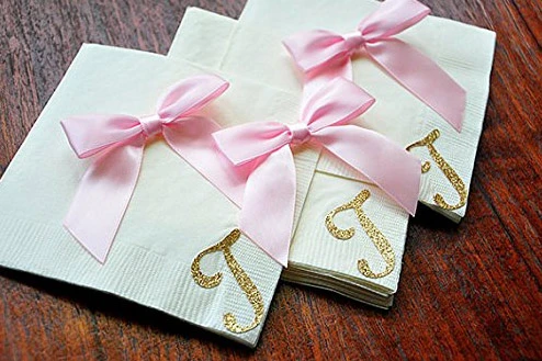 Personalized Wedding Napkins