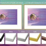 Grandmother Sunset Beach Frame and Mat Choices
