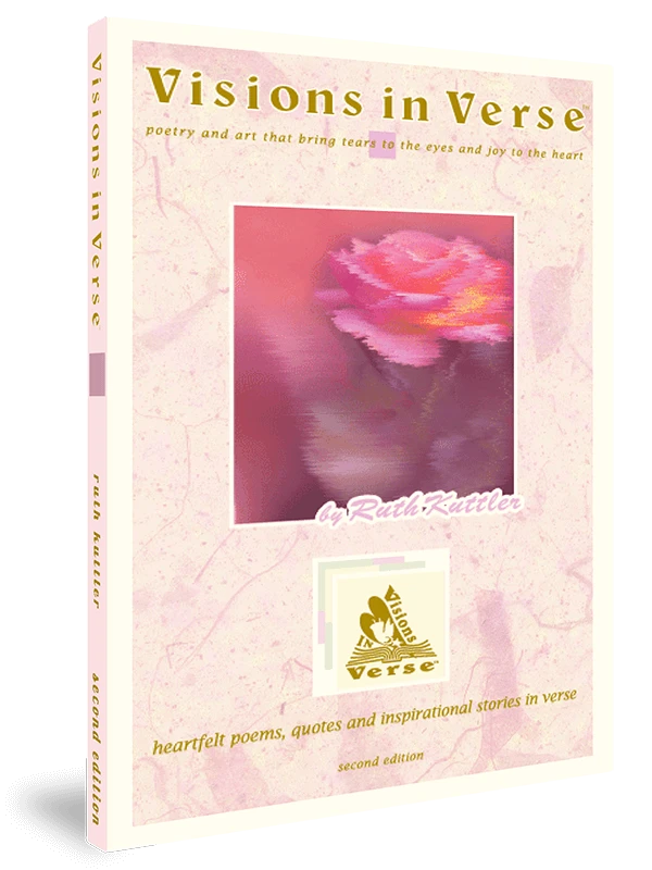 Visions in Verse Inspirational Poetry Book Front Cover