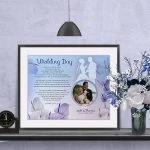 Cally Lilly Wedding Framed Art Poem